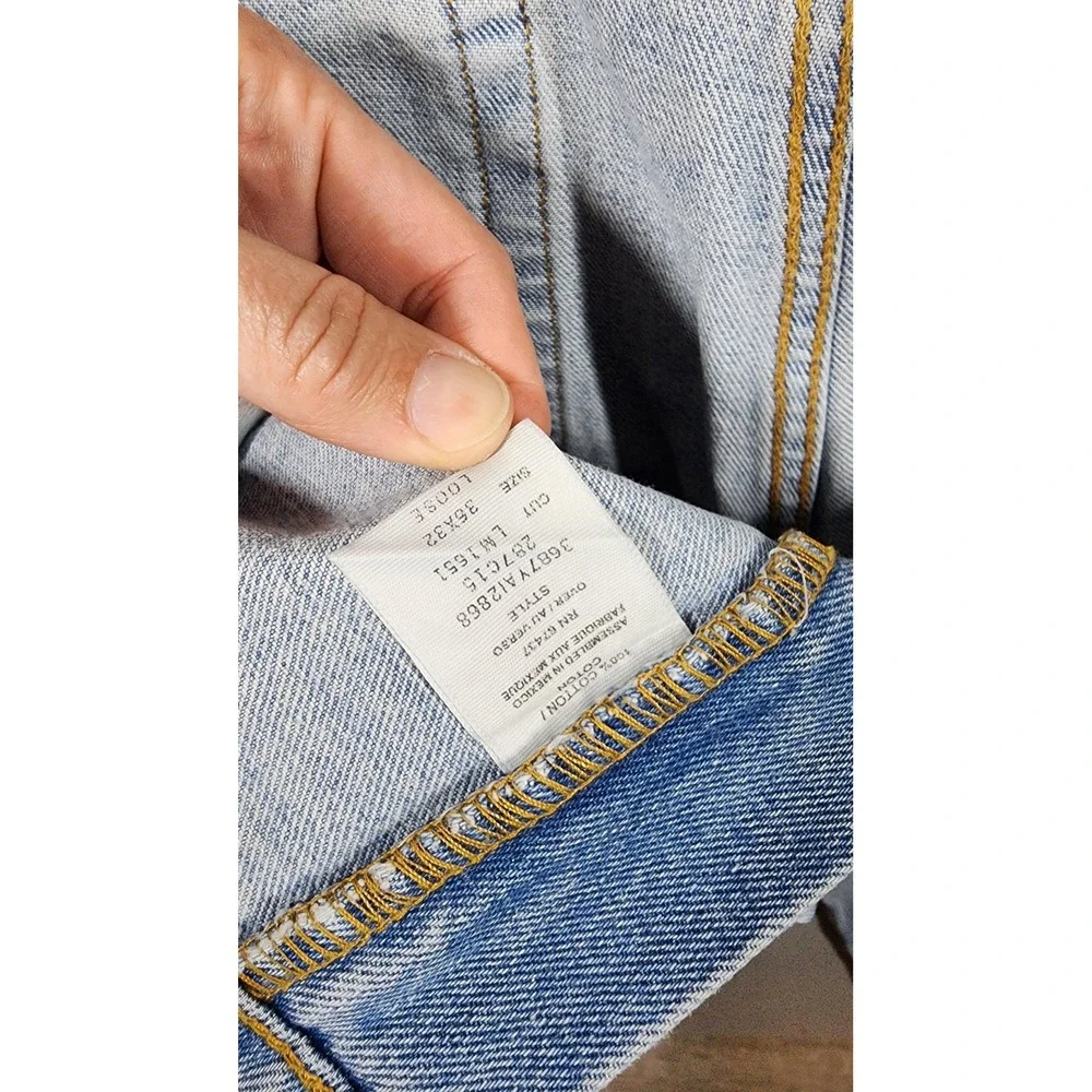 Vintage Polo Jeans Co‎ Ralph Lauren Jeans Mens 38x29 Loose Fit Denim 90s